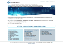 Tablet Screenshot of galenova.com